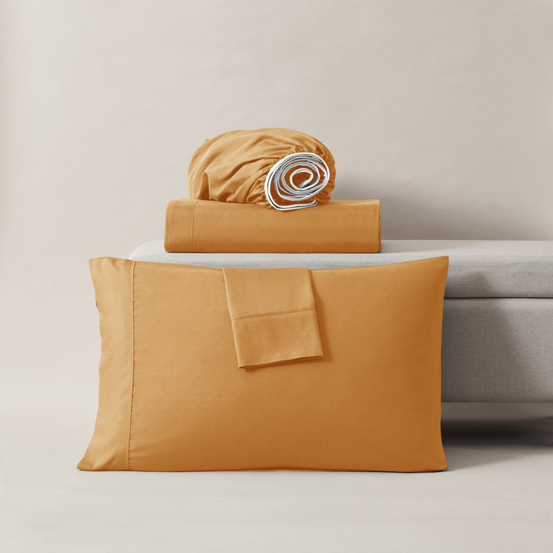 Ensemble de draps Luxury Collection Classic, Très grand, Orange Kings