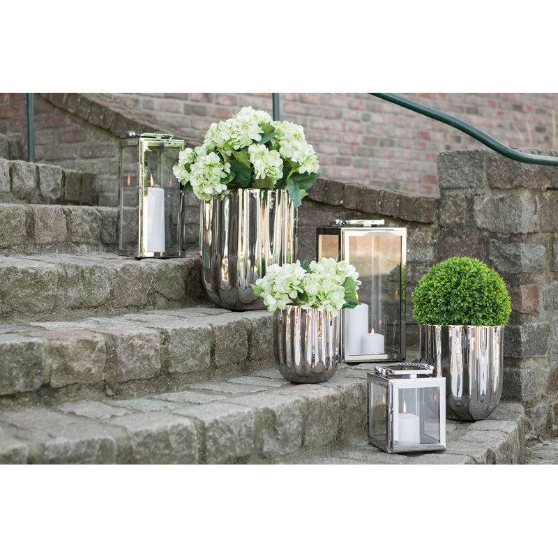 Ceramic Table Vase, 41cm H x 37cm W x 37cm D