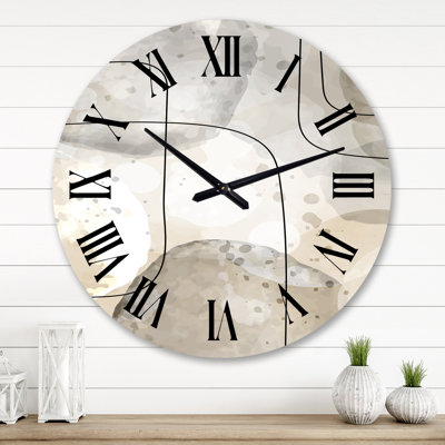Horloge murale Mid-Century
