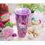 Buffle argenté 32 oz Gobelet de voyage en plastique