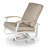 Askar Swivel Powder Coated Aluminum Outdoor Lounge Chair-19643680-19643669-19643691