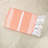 Ensemble de 2 serviettes de plage - orange clair