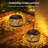 3.94'' Solar Powered Integrated LED Color Changing Globe Lantern-111669898