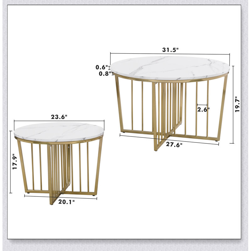 Elline Nesting Coffee Table