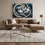 Cats Korat, art mural sur toile grise-654830312