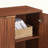 Modern Wavy Sideboard with Curved Contour and Four Doors-1707462029