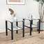 Ensemble de tables de bout en verre-1907375348