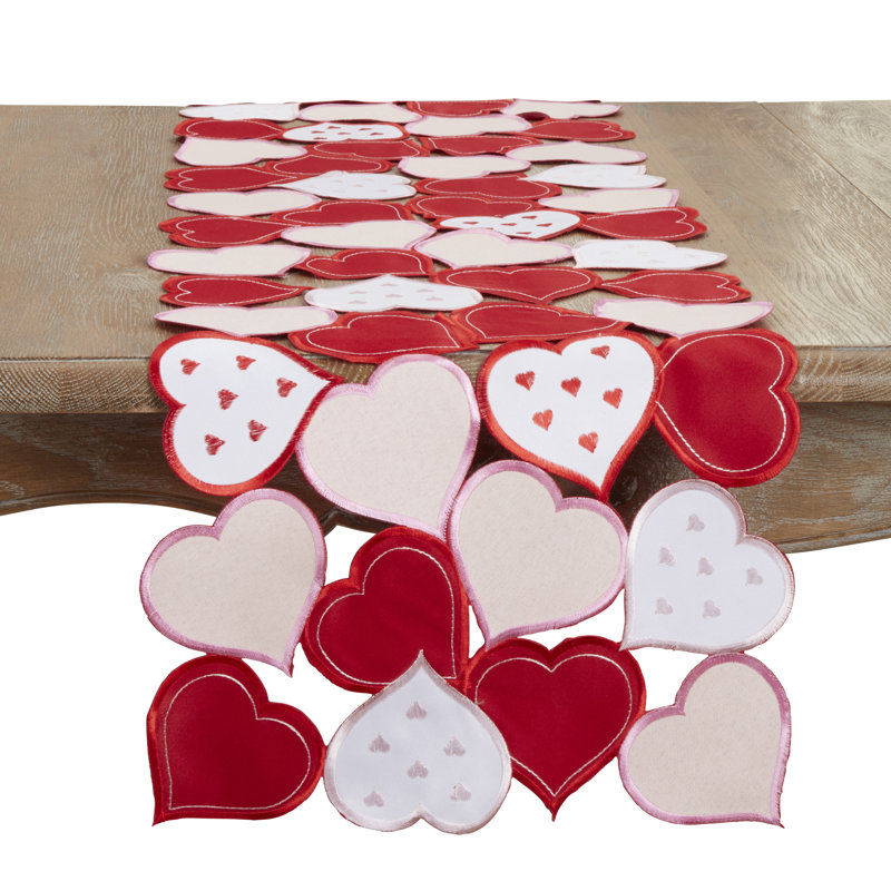 Chemin de table romantique