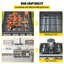 Ensemble d'outils de cuisson en acier inoxydable