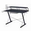 Bureau d'ordinateur avec tablettes