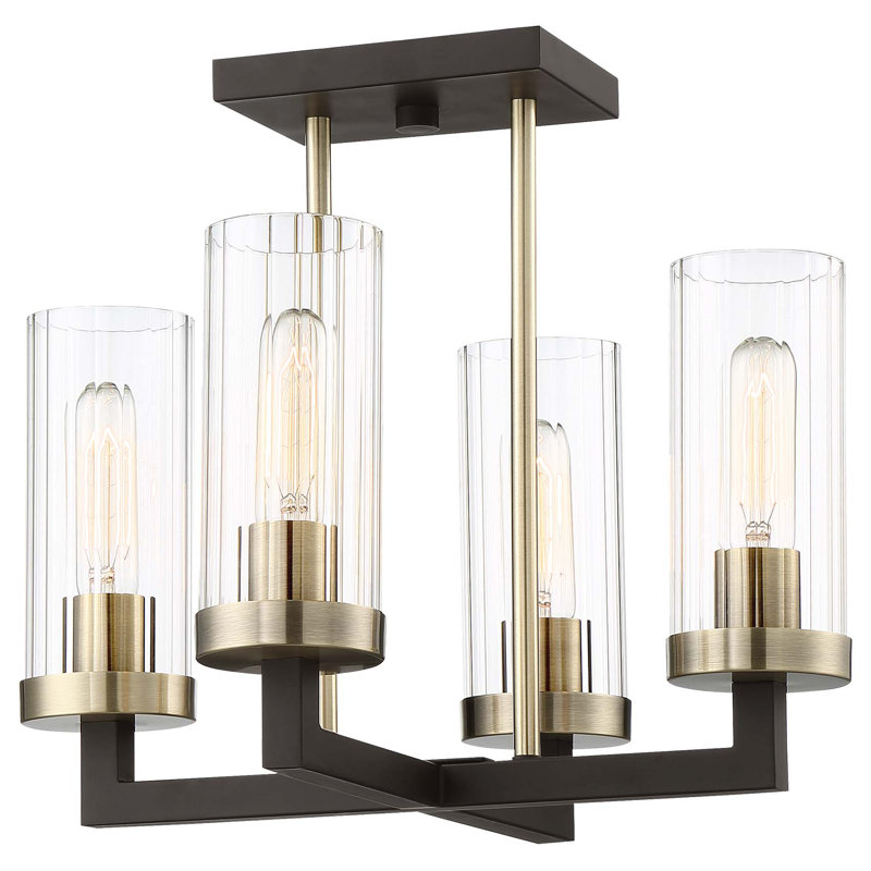 Lustre empire à 4 lumières Karns