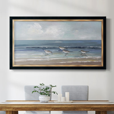 "Shore" II - Reproduction d'un seul cadre photo sur toile