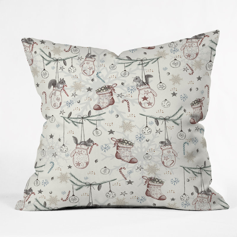 Silkeborg Heavenly Christmas Throw Pillow, 20" x 20"