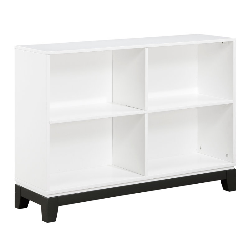 Bibliothèque avec meubles en bois 1pc, 30.56" H x 42.56" W x 13.06" D