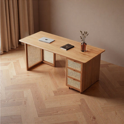 Bureau minimaliste de style japonais