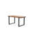 Solid Wood Rustic Coffee Cokctail Table