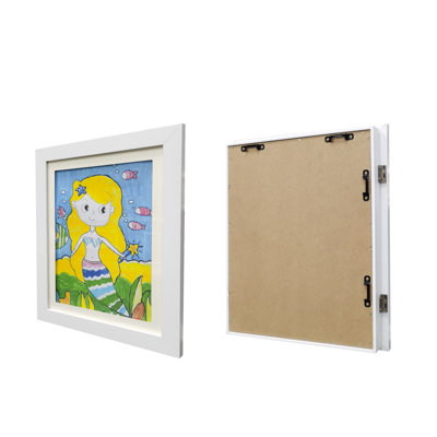 Cerralvo White Picture Frame with Mat