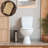 Toilet Paper Roll Holder Stand - Espresso, Bathroom Tissue Storage-105940903