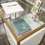 Bureau en L, finition blanche