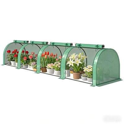 Portable Greenhouse, Mini Greenhouse With Four Doors
