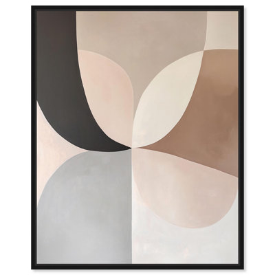 «Curvilinear Quadrants I», reproduction d'art sur toile par Art Remedy