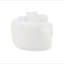 Causeuse incurvée 66,93 pouces à compression complète blanche, tissu en velours de peluche, canapé compact sans assemblage pour petits espaces et appartements, capacité de 350 lb-253416147