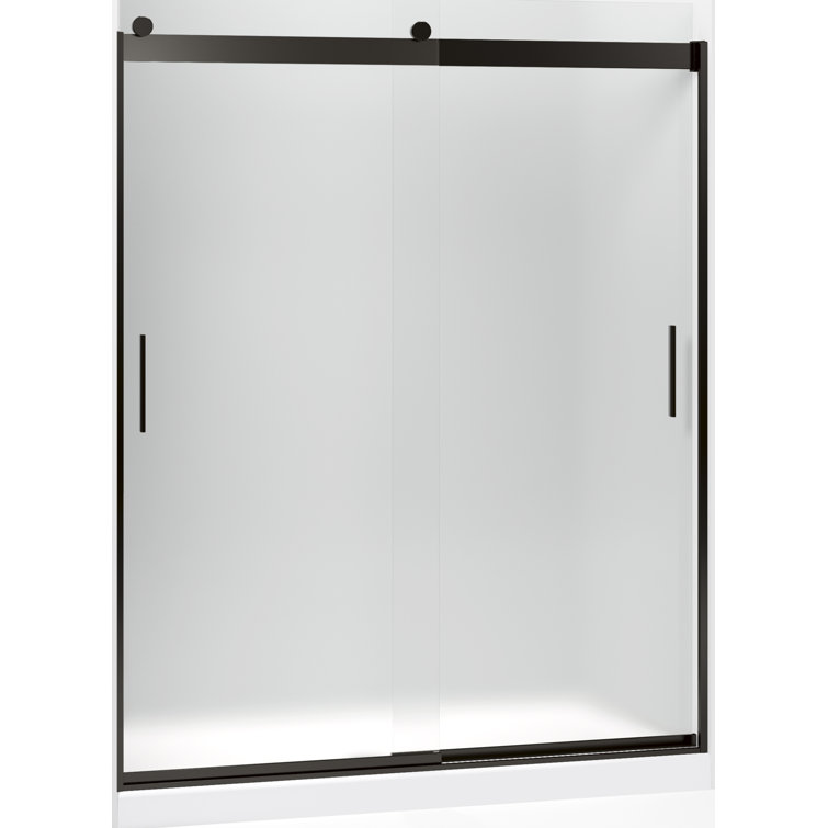 Levity 74" H x 59.63" W Bypass Shower Door with CleanCoat® Technology