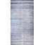Antique Indian White and Blue Color Oversized Cotton Dhurrie Rug