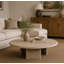 Sorrento Coffee Table-48" Round Weathered Natural