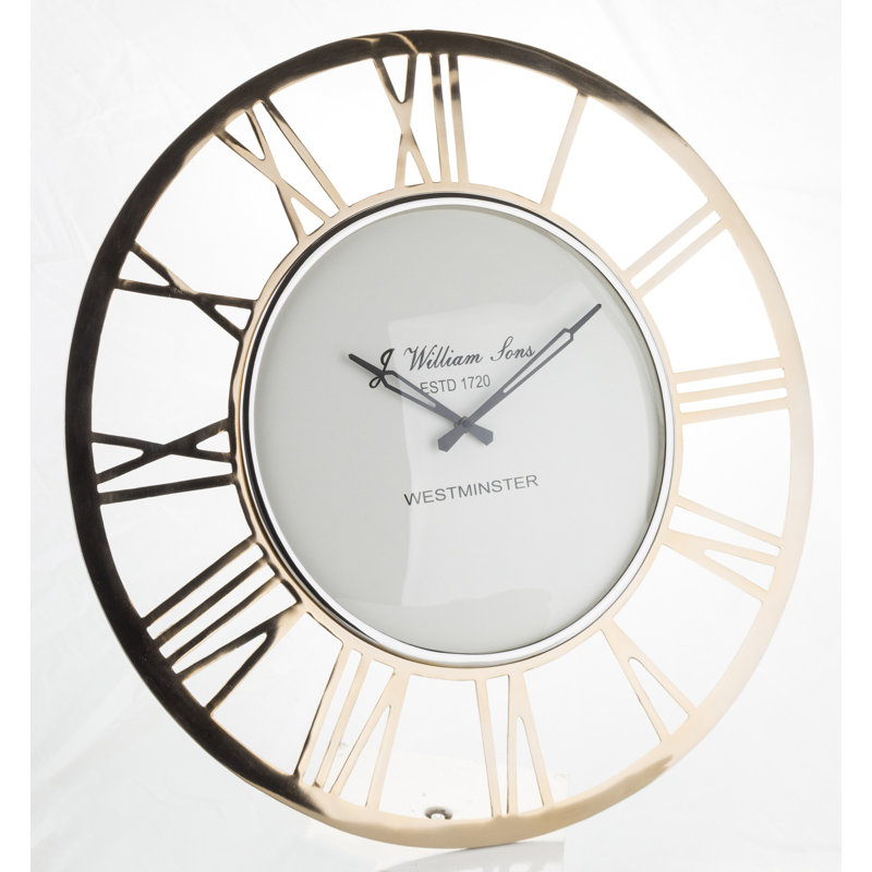 Amedio Metal Wall Clock