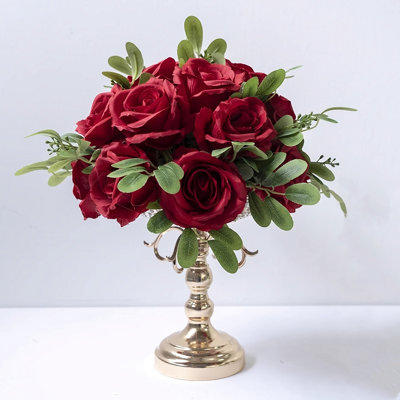 Décoration de fleurs artificielles simulées
