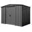 Classic Steel Storage Shed, 8X6, Charcoal-67124322