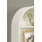 Arcott Wood Arched Wall Storage Shelf-876411123