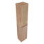 Armoire latérale de salle de bain 12 po, portes à fermeture douce, conception à fixation flottante