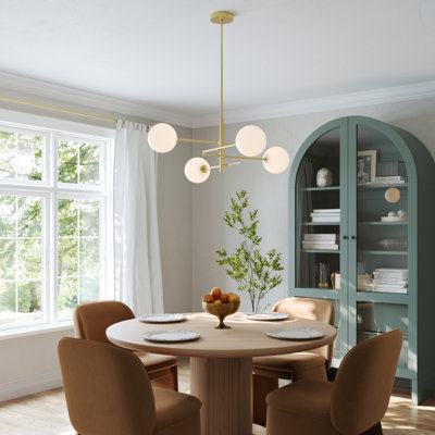 Lithopolis 4 - Light Glass Bubble Chandelier Ceiling Light
