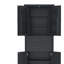 Armoire de rangement pour salle de bain avec 2 tiroirs et tablette réglable-1419207057