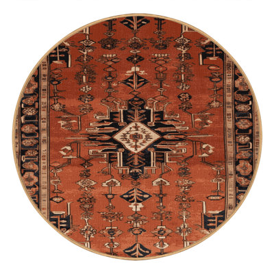 Tapis brun lavable à la machine