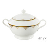 Lorren Home Trends La Luna Bone China 4 qt. Tureen