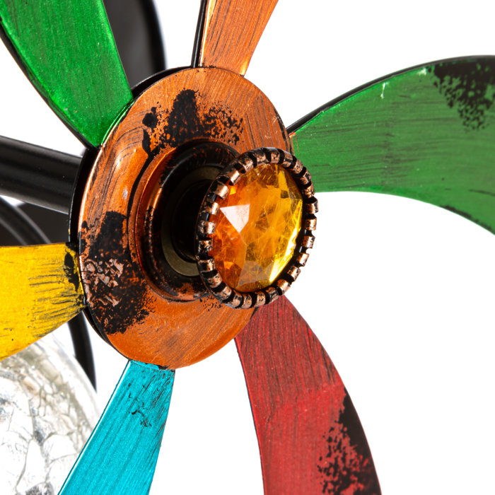 Red Barrel Studio® Feldt Metal Abstract Rotator & Reviews | Wayfair