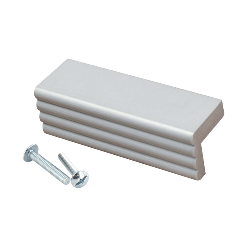 Outwater 25 Pack Satin Aluminum Cabinet And Drawer Pulls – 64Mm (2.52") Centre To Centre, Modern Series Design