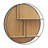 Trenholm 3 Piece Circle Accent Shelf