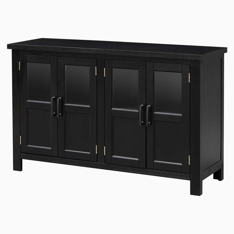 Nastase Accent Cabinet, Black