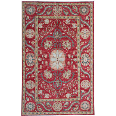 Allaraji Oriental Hand Woven 177cm X 268cm Area Rug