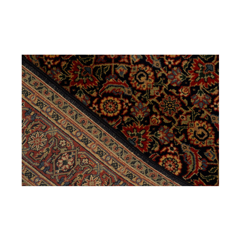 Gramercy Wool Oriental Area Rug in Plum