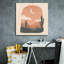 Art mural Union Rustic «Desert 2 Sq» par Janelle Penner-1728051867