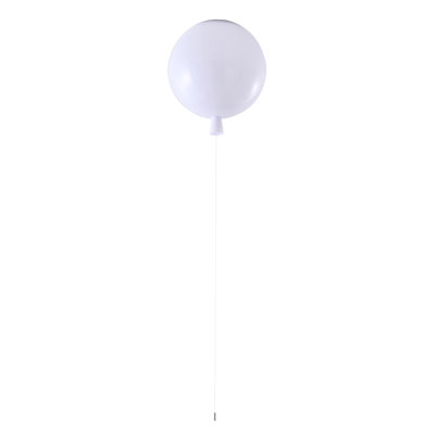 Luminaire ballon encastré en acrylique blanc 1 lumière 9,84 po Navii
