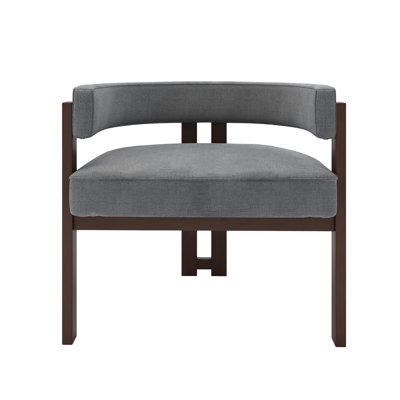 Chaise grise rembourrée: 3 styles. Dossier ouvert pour plus de confort. Sièges spacieux. Et gris facile à assembler. Conception. Coin salon. Fabrication