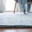 Oriental Hand Tufted Light Blue Area Rug-59775970