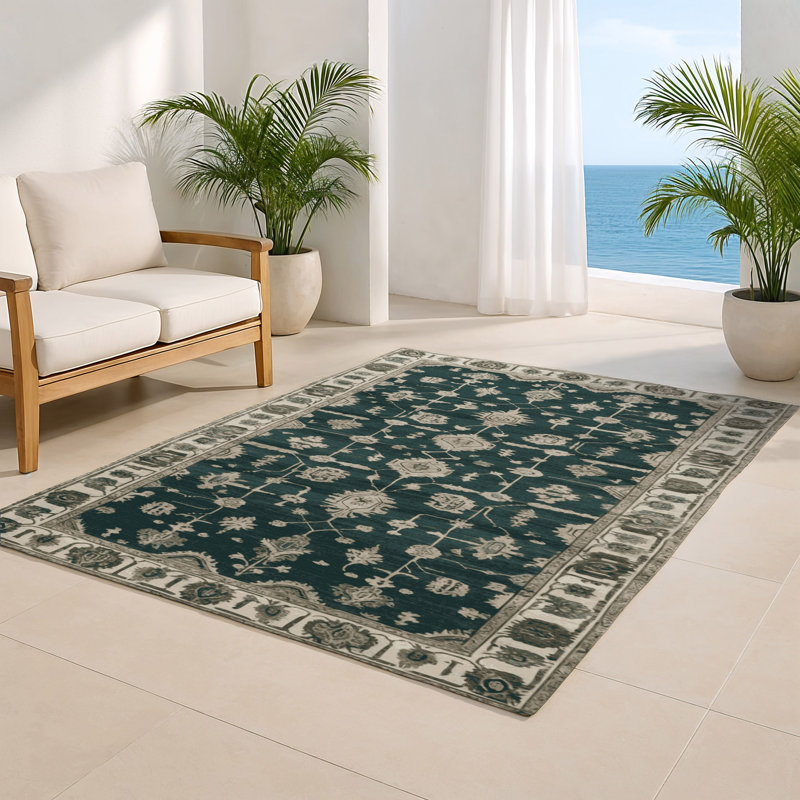 Tapis vert intérieur et extérieur surteint, Rectangle 5 pi x 7 pi