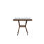 Genie 4 - Person Patio Dining Set with Square Table , Cushions Included-1532059523